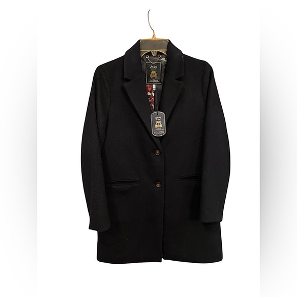 NWT Joules Costello Navy & Floral Coat - Picture 1 of 15